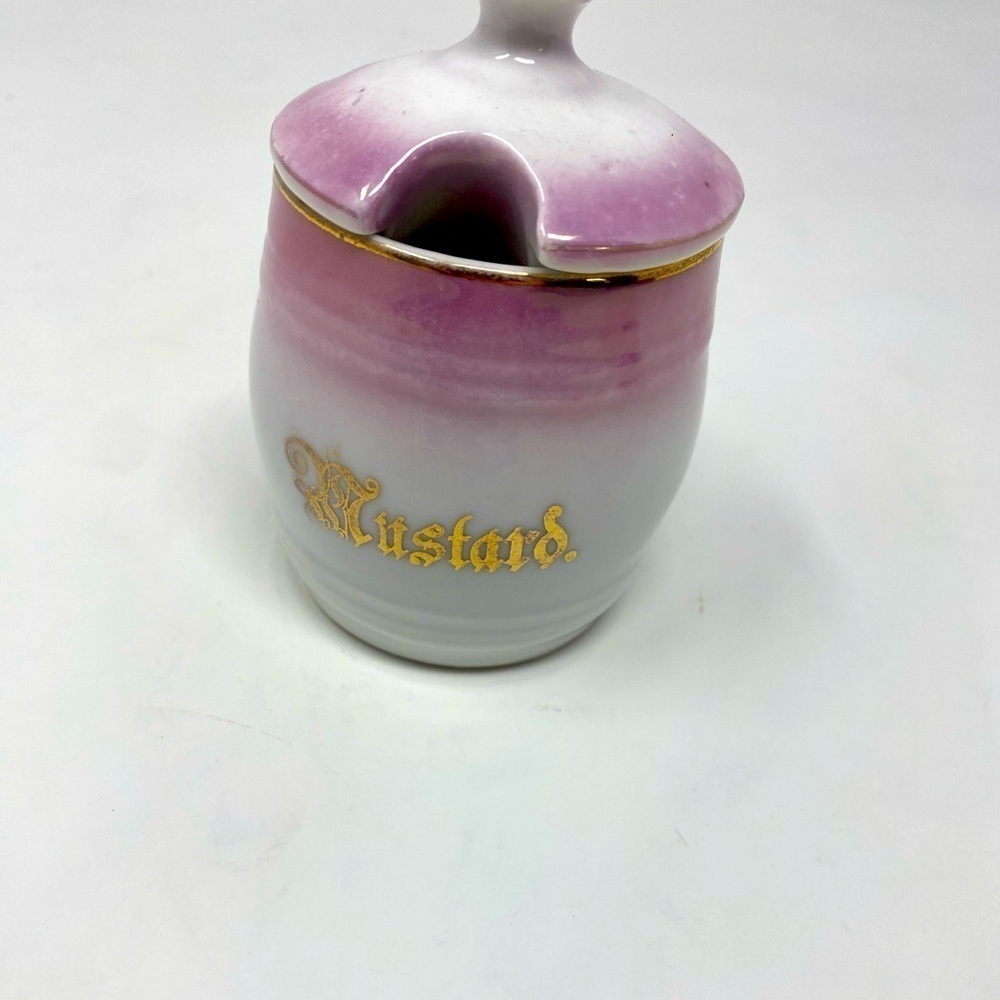 Small Vintage Mustard Pot